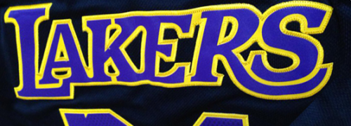 lakersschriftzug